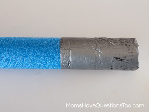 Marker comes off duct tape on lightsaber - Moms Have Questions Too