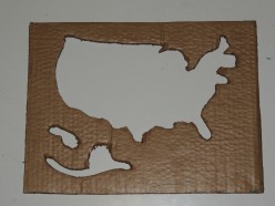 DIY United States Map Puzzle