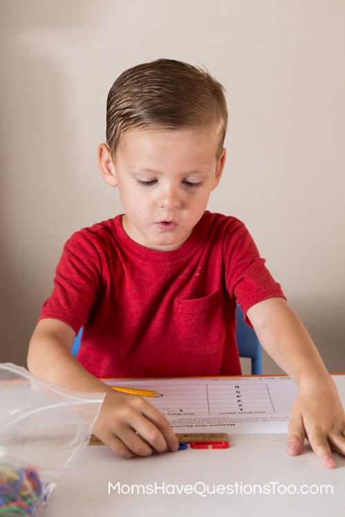 Teaching your preschooler about measuring with a ruler - Moms Have Questions Too