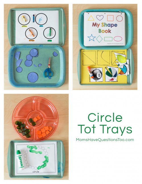 Circle Montessori Tot School Trays