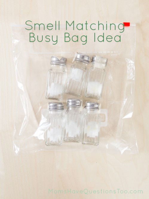 Smell Matching Busy Bag Tutorial - Moms Have Questions Too