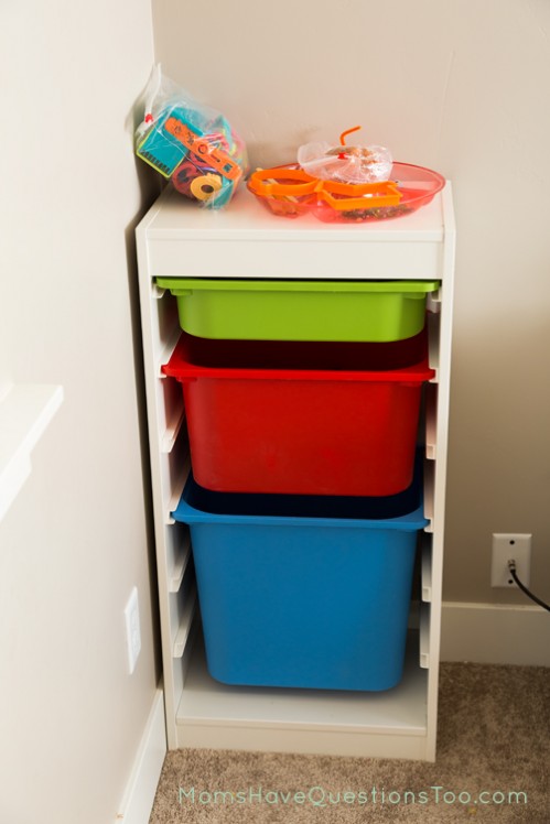 Storage Space in School Room - Moms Have Questions Too