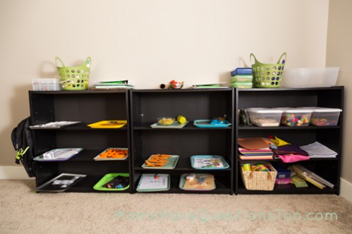 Tot Trays and School Supplies - Moms Have Questions Too