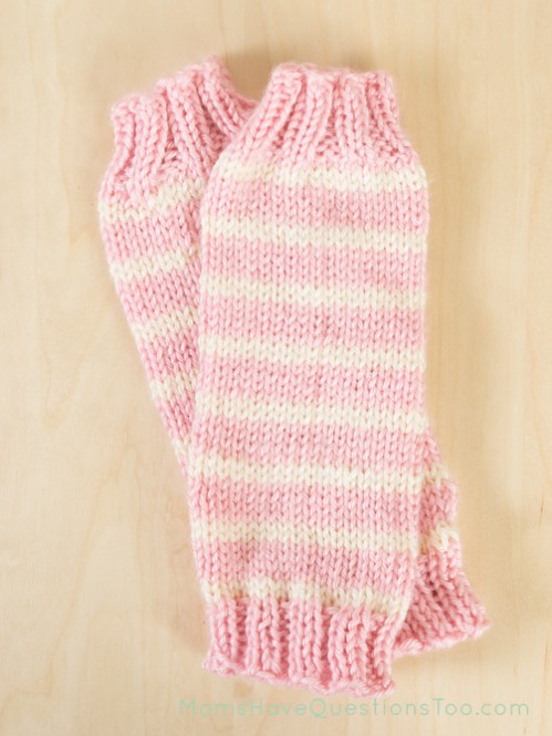 Baby Legwarmers Free Knitting Pattern - Moms Have Questions Too