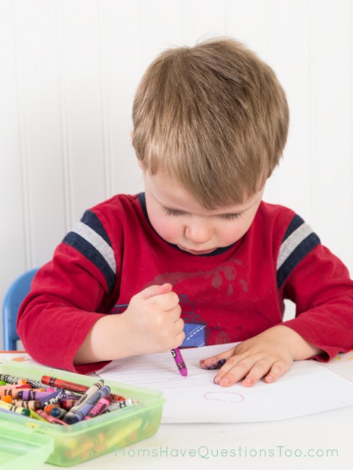 Write a letter activity for toddler - Moms Have Questions Too