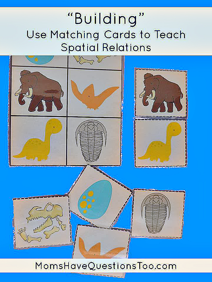 Matching Games for Kids that Teach Spatial Relations